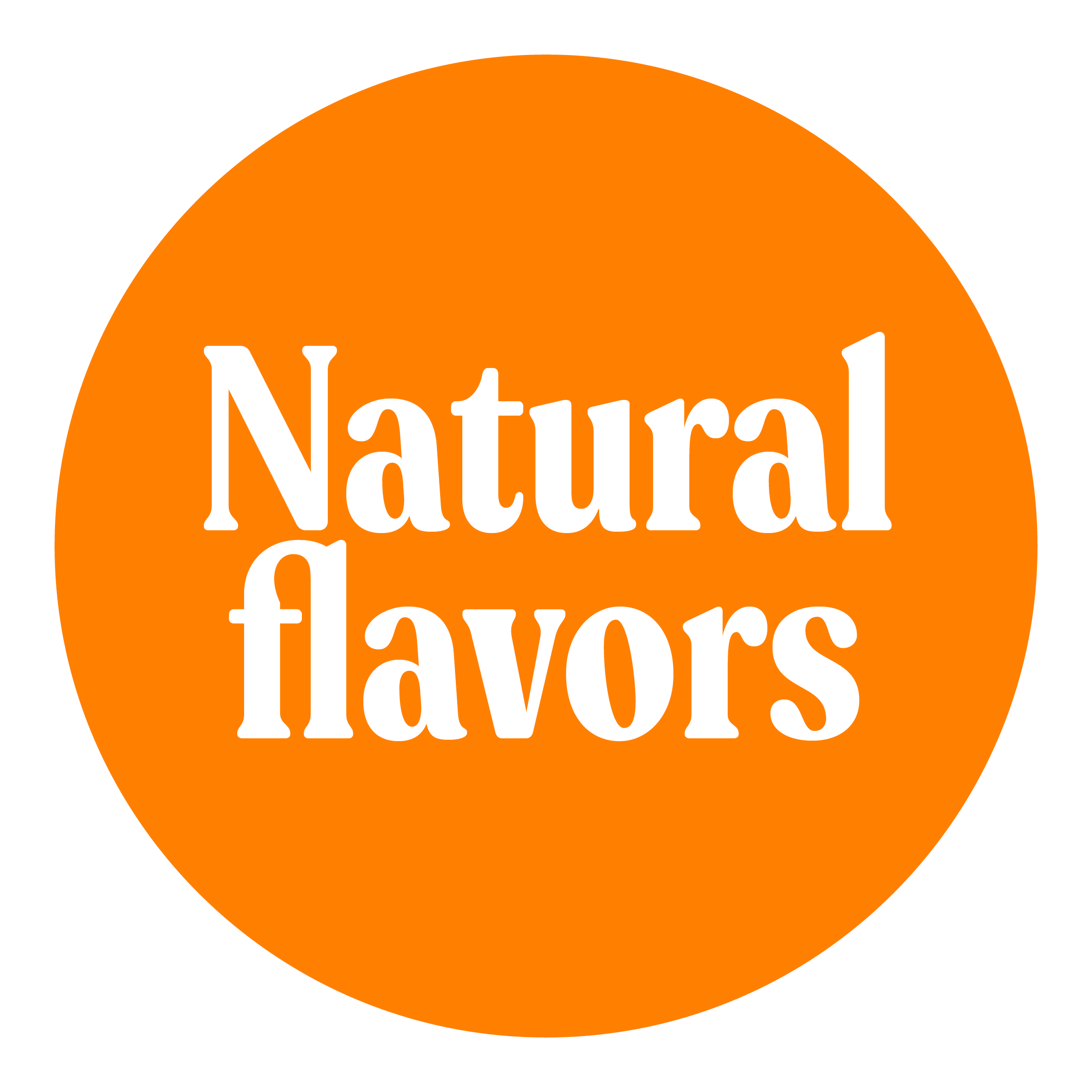 Natural flavors Natural flavors