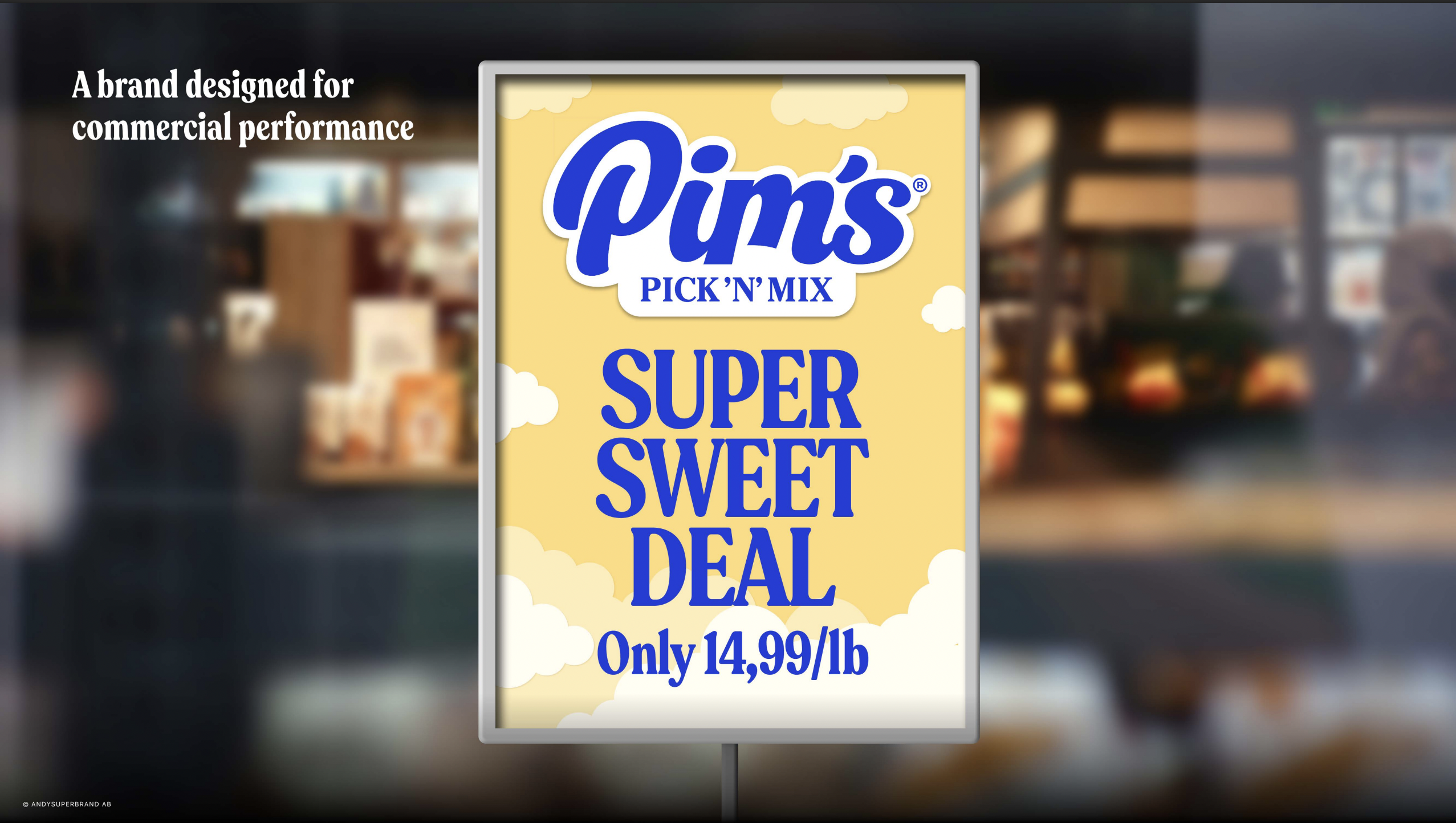 Pim's seasonal in-store campaign