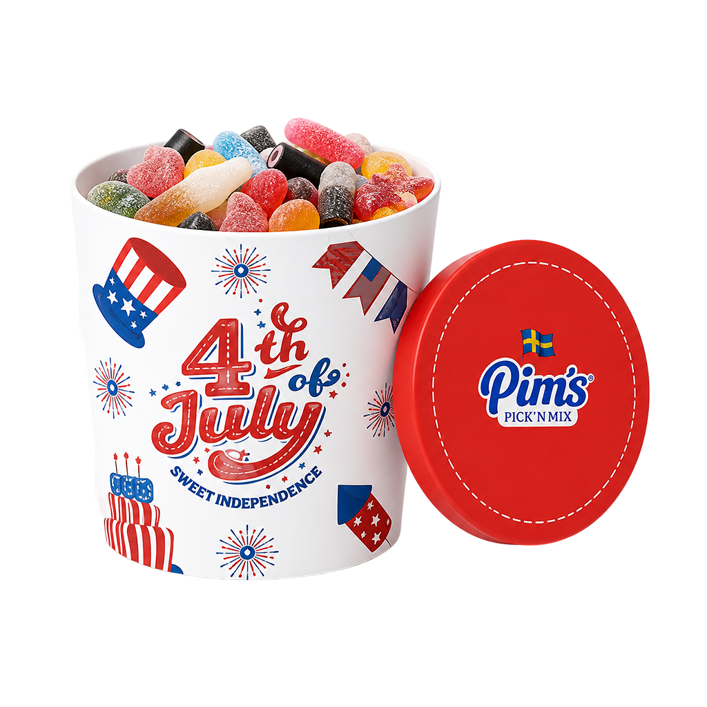 4th of July candy gift box