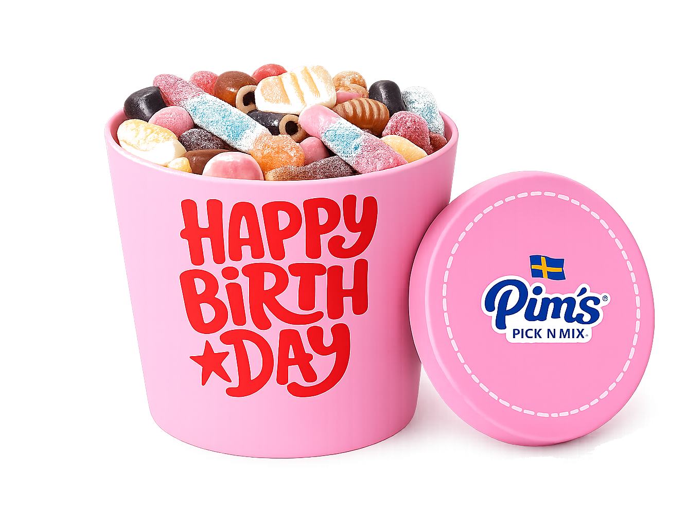 Happy Birthday candy gift box