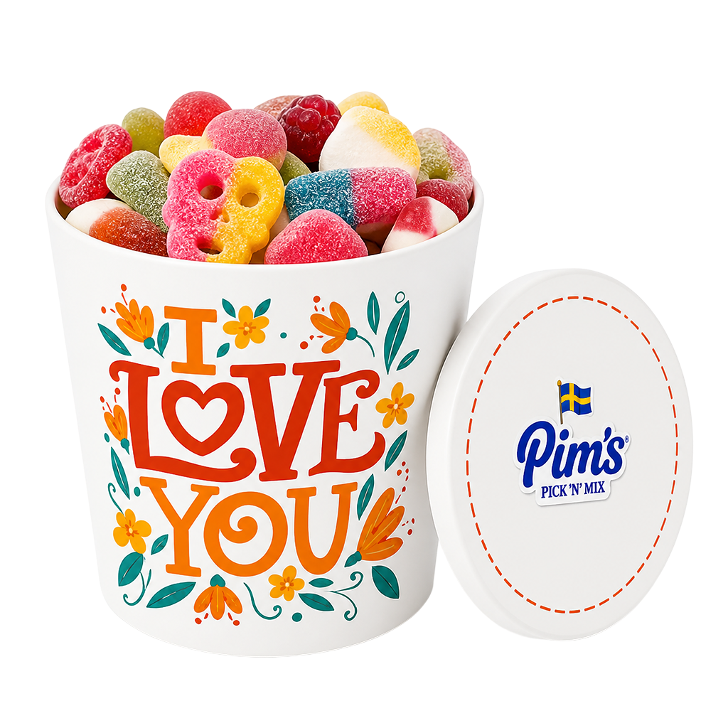 I Love You candy gift box