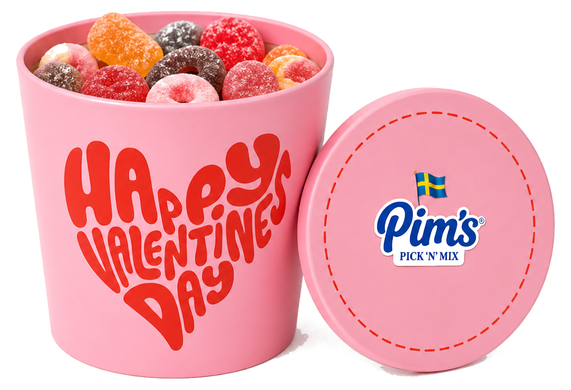 Valentine's candy gift box