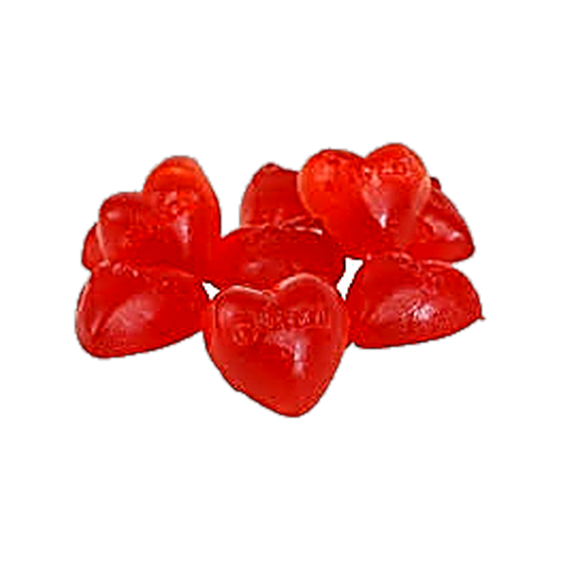 Large Gummy Hearts