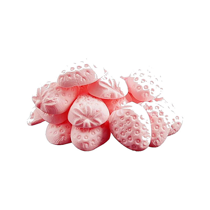 Strawberry Foam Candy