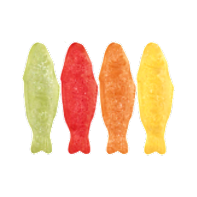 Pastel Sour Fish
